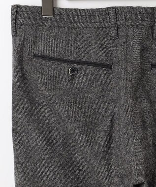JOSEPH ABBOUD 【ストレッチ/JAPANファブリック】カシミヤブレンドリサイクルウール パンツ ライトグレー系