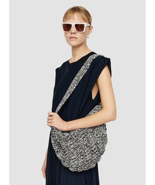 JOSEPH Accessories-Cross Body Bag Ivory/Black