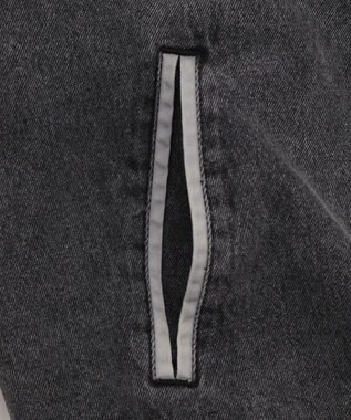 WEGO 【ユニセックス着用ITEM/MLサイズ展開】デニムスタジャン デニムブラックソノタ