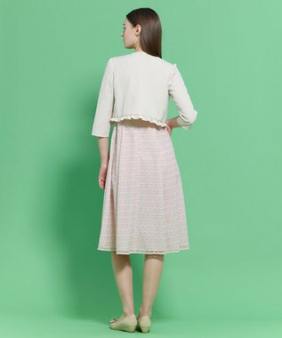 TOCCA FRILL CHORUS BOLERO ボレロ ベージュ系