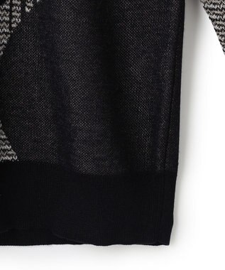 JOSEPH HOMME CRAWLING JAQUARD KNIT ブラック系5