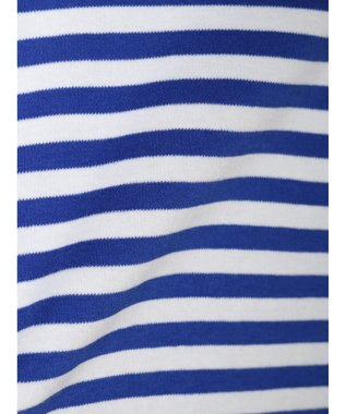 AMERICAN HOLIC Ｄａｉｌｙ　クルーネックカットプルオーバー Border Blue