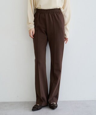 YECCA VECCA ストレッチセンターシームフレアパンツ