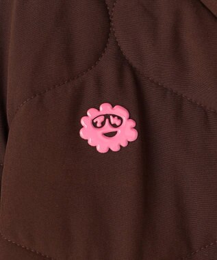 PW CIRCULUS 【撥水加工 / ストレッチ】【MEN】キルティング中綿ブルゾン ゴルフ ダークブラウン系