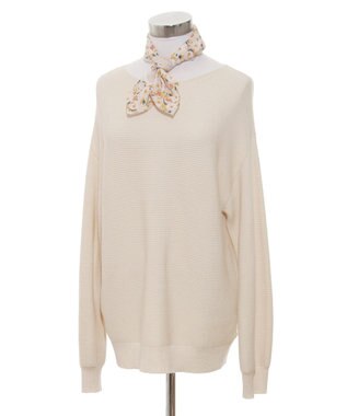 MOONBAT フルラ (FURLA) コットンプチスカーフ 50cm×50cm ベージュ