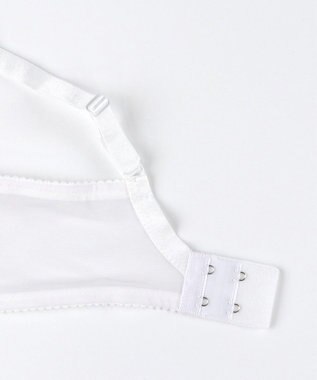 WACOAL 【リボンブラ 脇すっきり】 ブラジャー 脇高設計 着やせシルエット 動いても谷間キープ Gカップまで対応 大きいサイズ レディース BXB483 /ワコール アイボリー