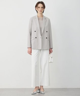 ICB L パネルパターンメッシュ ニットプルオーバー トープ