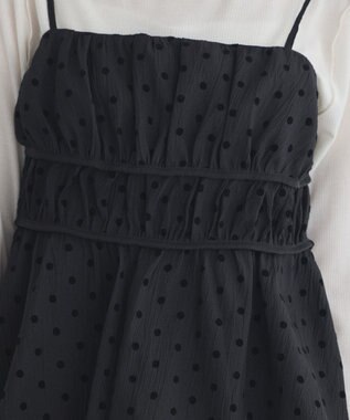 earth music&ecology ドットバルーンキャミチュニック Dot