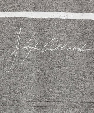 JOSEPH ABBOUD MOUNTAIN 【SPACE／UNISEX】スラブプレーティングボーダープリント Tシャツ ライトグレー系2