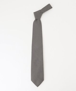 J.PRESS MEN 【J.PRESS BLACK&WHITE COLLECTION】小紋柄 フォーマルネクタイ アイボリー系3
