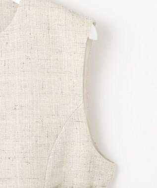 Feroux ペプラム タックジレ ベージュ系