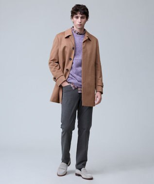 J.PRESS MEN テンセルミックスコットンネルシャツ / B.D. グレー系3