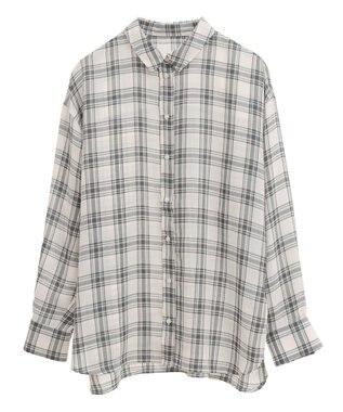 AMERICAN HOLIC シアーボイルレギュラーシャツ Check