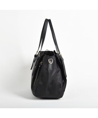 LA BAGAGERIE 【MONICA】ナイロン2WAYトートバッグ Sサイズ ブラック
