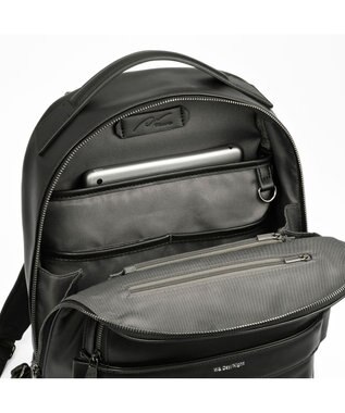 ACE BAGS & LUGGAGE W&.Day/Night ティルカ ラウンドリュック A4サイズ 13.3インチPC収納 19181 ダブルアンドデイナイト ブラック