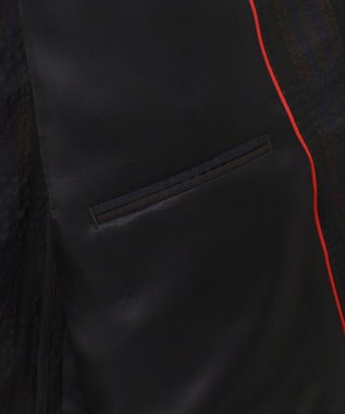 J.PRESS MEN J.PRESSアーカイヴパターン ダークチェックサッカー ジャケット ダークブラウン系4