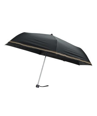 MOONBAT 晴雨兼用日傘 折りたたみ傘 ランダムボーダー／遮光 遮熱 UV