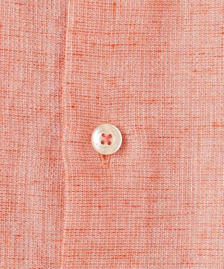 JOSEPH ABBOUD 【サステイナブル・JAPANファブリック】ソアロンパナマシャンブレーシャツ オレンジ系