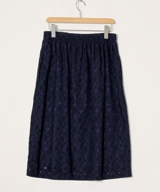 ONWARD Reuse Park 【組曲】スカート春夏 ネイビー