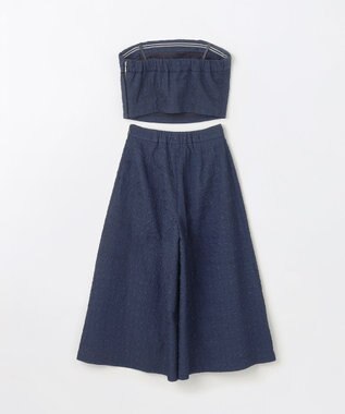 GRACE CONTINENTAL ビスチェsetワイドパンツ ネイビー