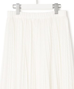 23区 【先行予約】レース プリーツスカート オフ系