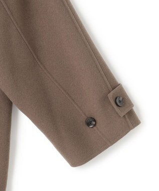 uncrave メルトンリバー ミドルダッフルコート モカ