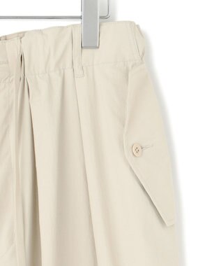 J.PRESS YORK STREET 【UNISEX】ナイロンタスランドライストレッチワッシャー イージーパンツ ベージュ系