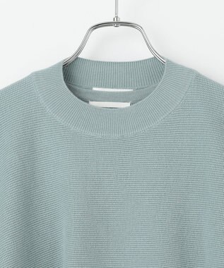 #Newans 【洗える】コットンウールニットセットアップ ライトブルー系