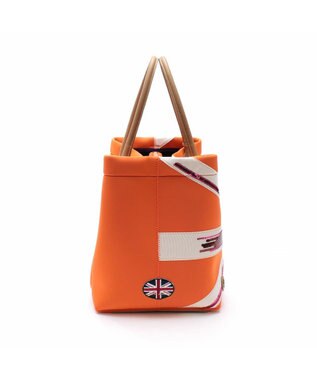 A.D.M.J. 【A4収納可】【魔法のように軽い】マジックライト/ユニオンジャックキューブトート34cm MANGO