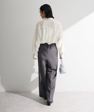 Green Parks レイヤード風ＢＩＧシャツ Off White