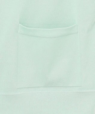 J.PRESS LADIES L 【洗える】Cotton Acetate ドルマンスリーブ カーディガン ミント系