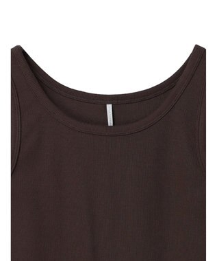 AMERICAN HOLIC Ｄａｉｌｙ！　テレコタンクトップ1 Brown