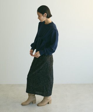 Green Parks armonia．ツイストレイヤードプルオーバー Navy