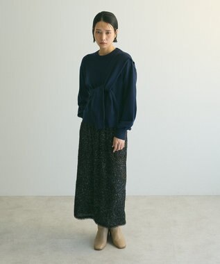 Green Parks armonia．ツイストレイヤードプルオーバー Navy