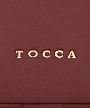 TOCCA CLAVIER LEATHER BOSTON BAG ボストンバッグ【古畑星夏さん着用】 ボルドー系