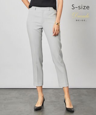 BEIGE， 【S-size】LUIZA / クロップドパンツ Ice Blue