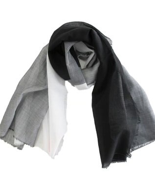 POLS 播州織 極細コットンストール Sサイズ ブラック