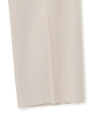 23区 【セットアップ対応/洗える】アイアスマットストレッチ セミワイド パンツ ベージュ系