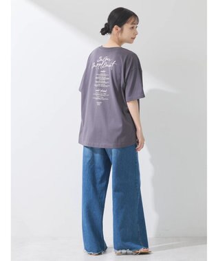 earth music&ecology Ｓｕｇａｒ　スリットＴ Charcoal Gray