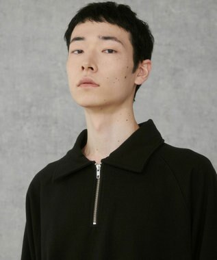 WEGO ラグランハーフZIPPO ブラック