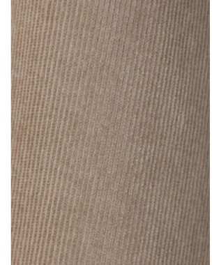 CRAFT STANDARD BOUTIQUE コーデュロイバンドカラーシャツ Gray Beige