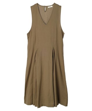 earth music&ecology ツイルフレアジャンスカ Khaki