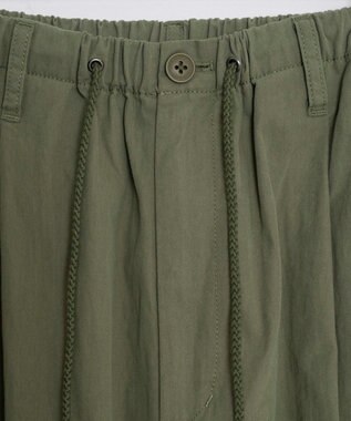 WEGO サイドスリットパラシュートパンツ カーキ