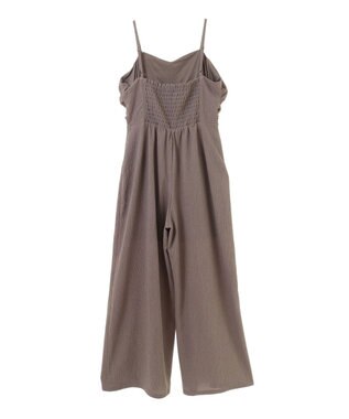 earth music&ecology シャーリングキャミロンパース Mocha