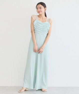 earth music&ecology シャーリングキャミロンパース Mint