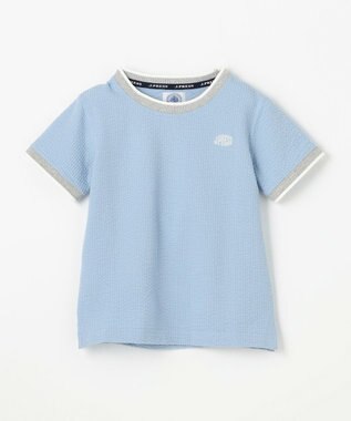J.PRESS KIDS 【100-130cm】サッカージャージ リブＴシャツ スカイブルー系