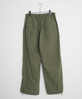 WEGO サイドスリットパラシュートパンツ カーキ