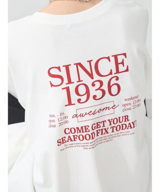 earth music&ecology ａｗｅｓｏｍｅ　ルーズＴ Off White