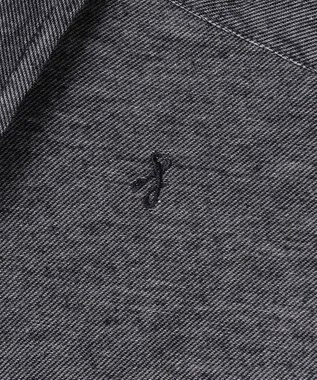 JOSEPH HOMME ツイルネルジャージー　レギュラーカラーシャツ グレー系