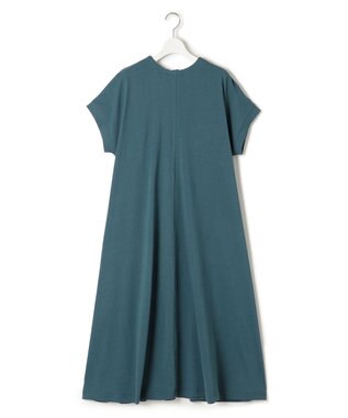 J.PRESS YORK STREET 【WOMEN】キャップスリーブ　ワンピース グリーン系